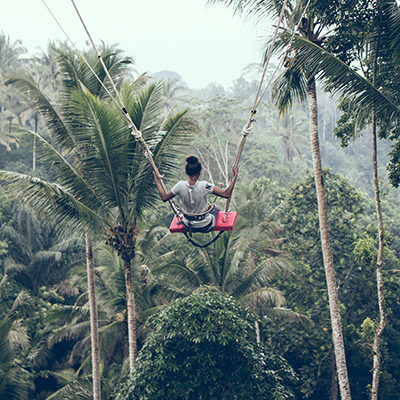 Volcano, rice, temples and wave surfers – part I