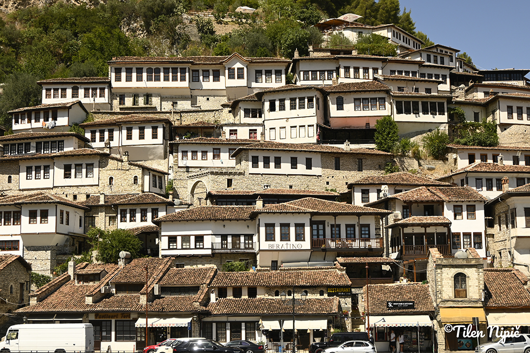 The town of Berat with its traditional architecture is one of Albania’s key cultural centres.